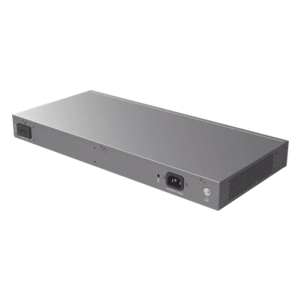 Switch Capa 3 Administrable / 24 Puertos Gigabit / 4 SFP+ 10G / 128 Gbps Capacidad Conmutación / 95.2 Mpps / Rack 1U
