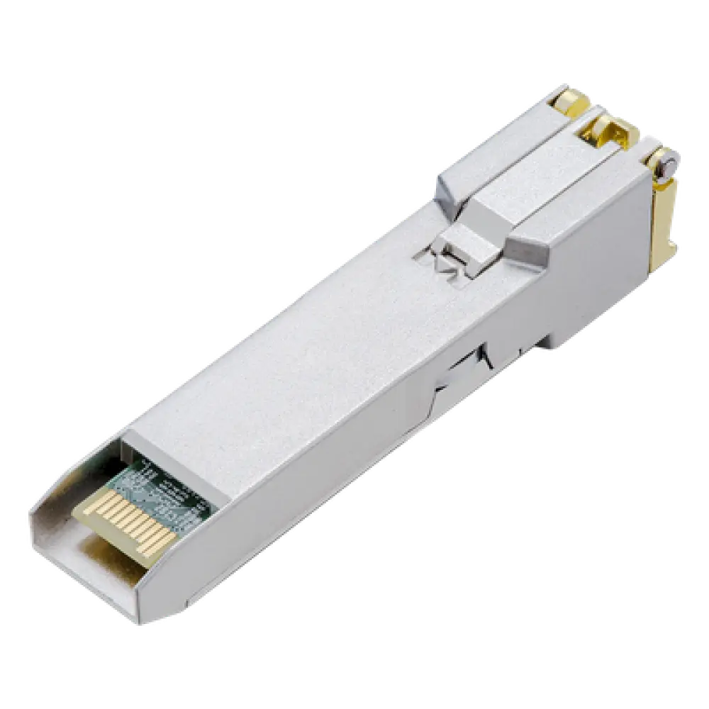 Transceptor mini-GBIC SFP RJ45 / 1000BASE-T / 100 metros (328 pies) / 1.25 Gbps / Hot-Swappable / 0 a 70°C