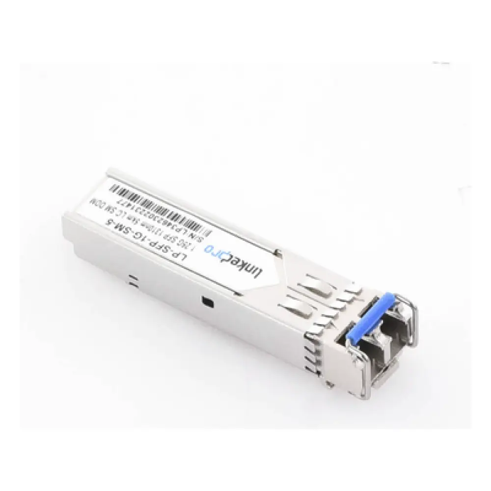 Transceptor SFP / Monomodo / 1.25 Gbps / 1310 nm / LC/UPC Dúplex / DDM / Alcance 5 km (3.1 mi)