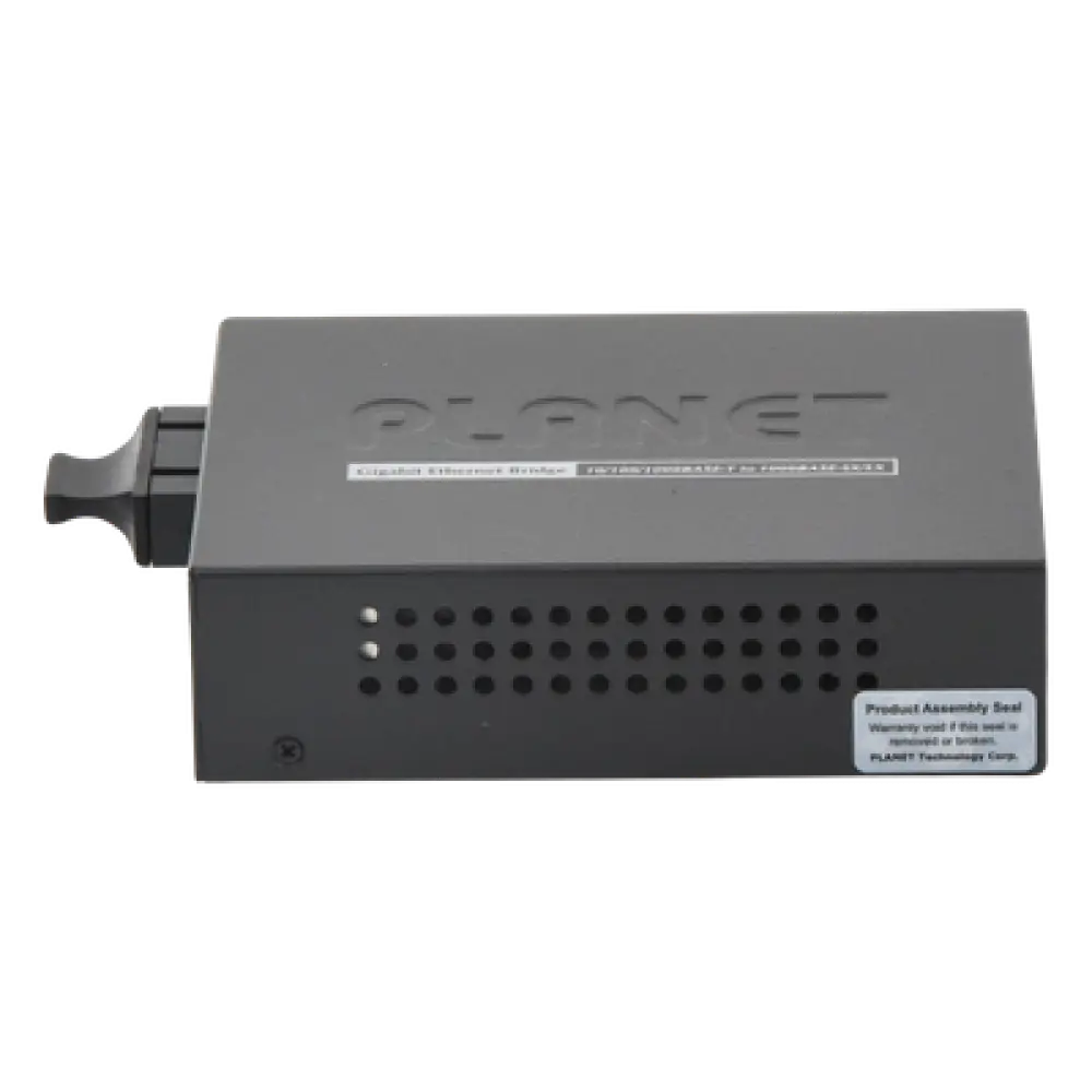 Convertidor de Medios / 1000 Mbps / Fibra Multimodo / 550 m (1804.5 ft) / Conector SC / LFP Configurable