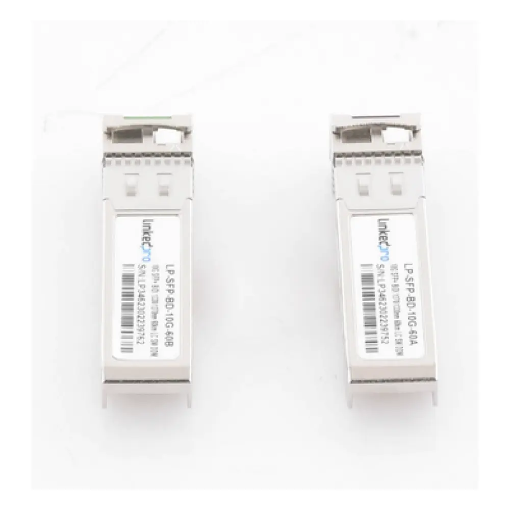 Transceptor Óptico SFP+ / 10 Gbps / Monomodo / Bidireccional 1270/1330 nm / Alcance 60 km (196.8 ft) / LC/UPC Simplex / DDM