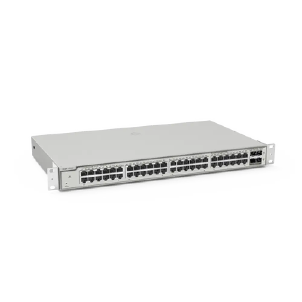 Switch Administrable Capa 2+ / 48 Puertos Gigabit / 4 SFP+ 10Gb / Conmutación 176 Gb/s / Protección 6 kV / Gestión en Nube