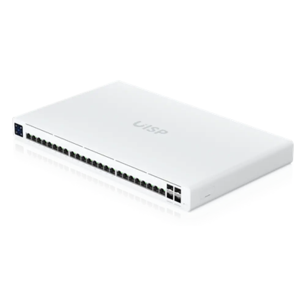 Switch Administrable PoE / 24 Puertos GbE / 4 SFP+ 10G / PoE Pasivo 27 V 220 W / Pantalla Táctil 1.3"