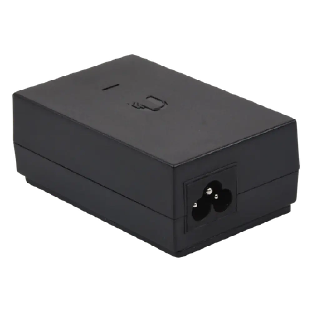 Adaptador PoE / 24 VDC / 1.25 A / Puerto Gigabit / 4 Pares / Protección ESD / 94 x 60 x 33 mm