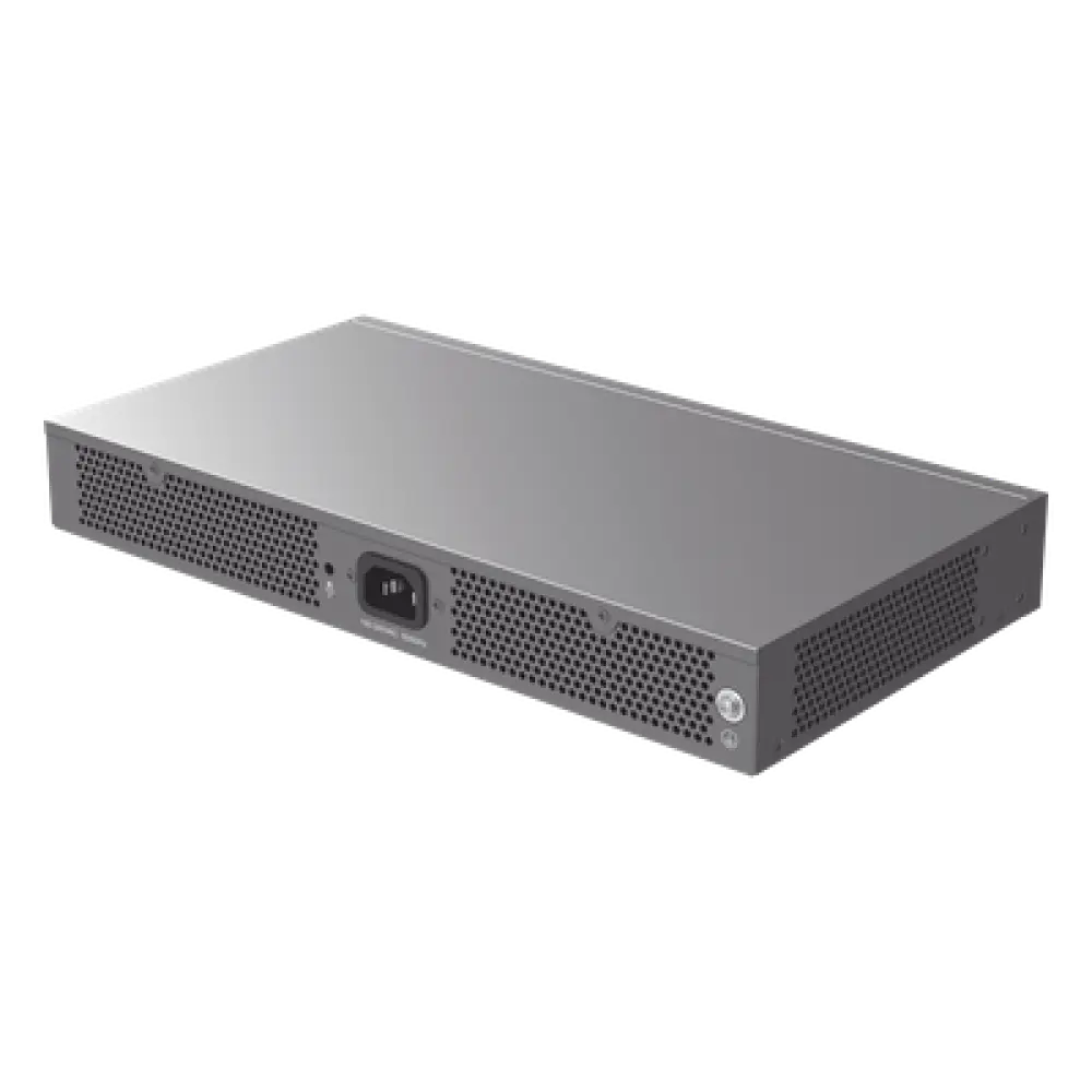 Switch Capa 3 PoE+ Administrable / 8 puertos Gigabit / 2 puertos SFP+ 10G / 120W / 394 pies