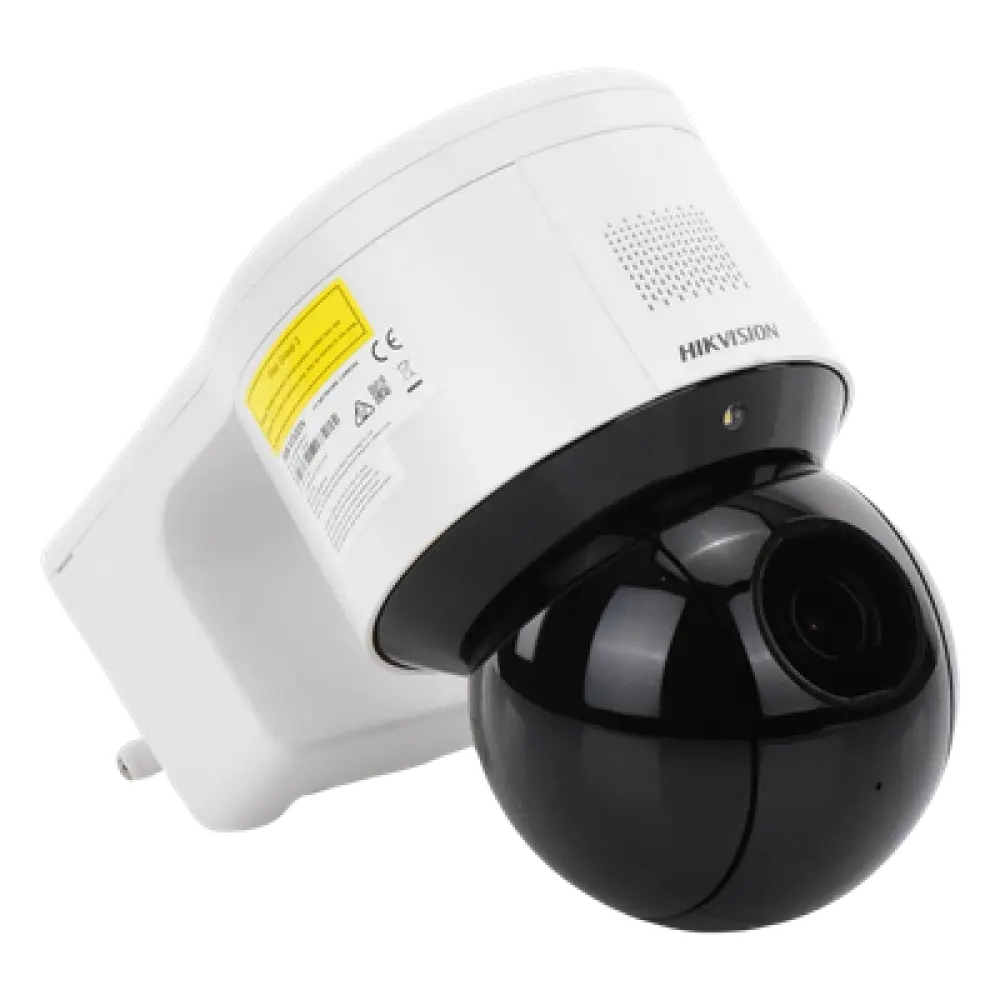 Domo PTZ IP / 4 Megapixel / 4X Zoom Óptico / IR EXIR 50 m (164 ft) / WDR 120 dB / AcuSense / Luz Estroboscópica y Sirena / PoE+ / IP66