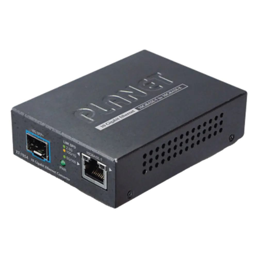 Convertidor de Medios / 10G/5G/2.5G/1G/100M a SFP+ / 10GBASE-X / Cobre a Fibra / 300m a 60km / 3.75W
