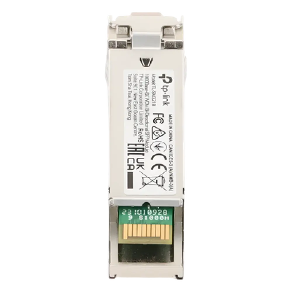 Transceptor mini-GBIC / SFP WDM Bi-Direccional / Monomodo 1GBase / 10 KM / LC Duplex / Hot-Swap