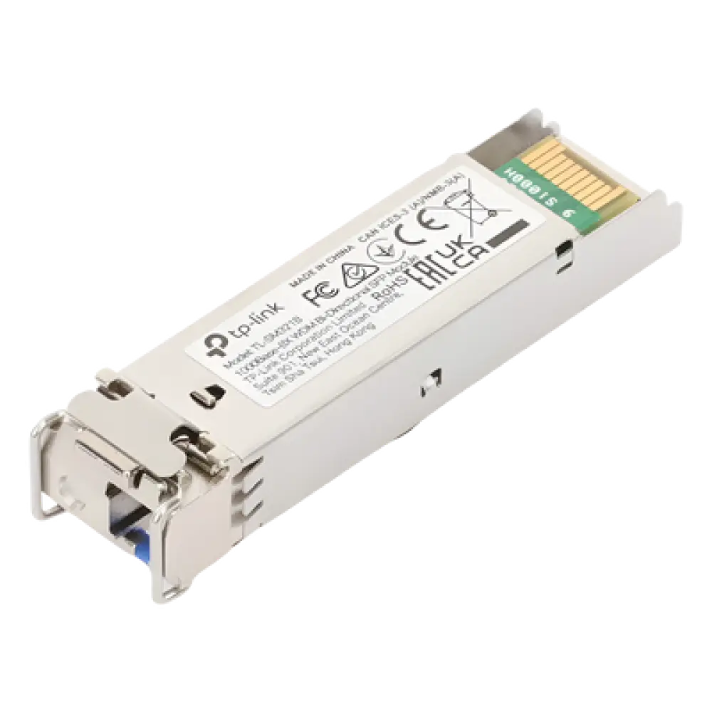 Transceptor mini-GBIC / SFP WDM Bi-Direccional / Monomodo 1GBase / 10 KM / LC Duplex / Hot-Swap