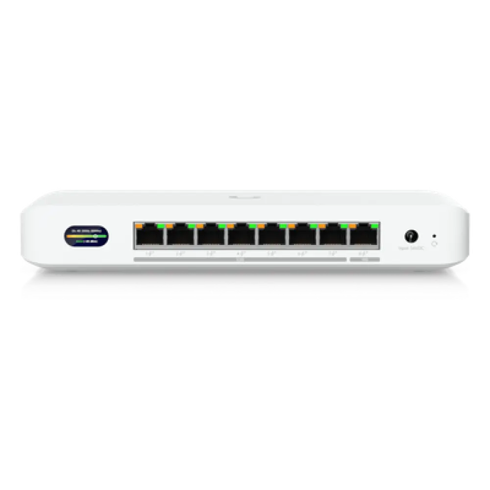 Switch PoE+ / 8 Puertos Multi-Gig / 1 x 10 GbE y 7 x 2.5 GbE / Wi-Fi 7 / 6 GHz / 30 W por Puerto / Compacto
