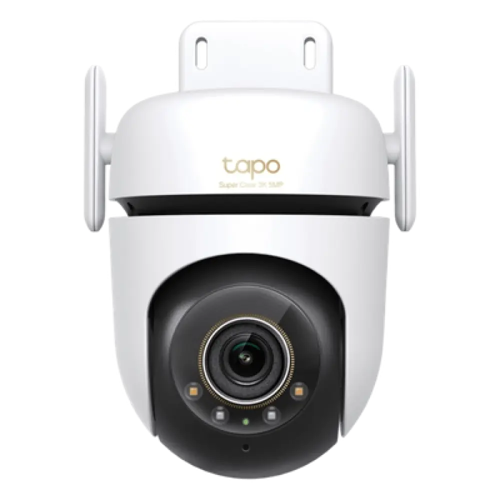 Cámara IP PTZ Wi-Fi / 5 Megapixel 3K / Visión 360° / Starlight Color / IP66 / Audio Bidireccional / Detección IA