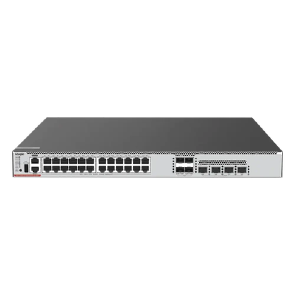 Switch Core / 24 Puertos Multi-Gigabit 10G / Hi-PoE 802.3bt 90 W / 4 SFP28 25G / Capa 3 / 1,480 W PoE / Fuentes Modulares