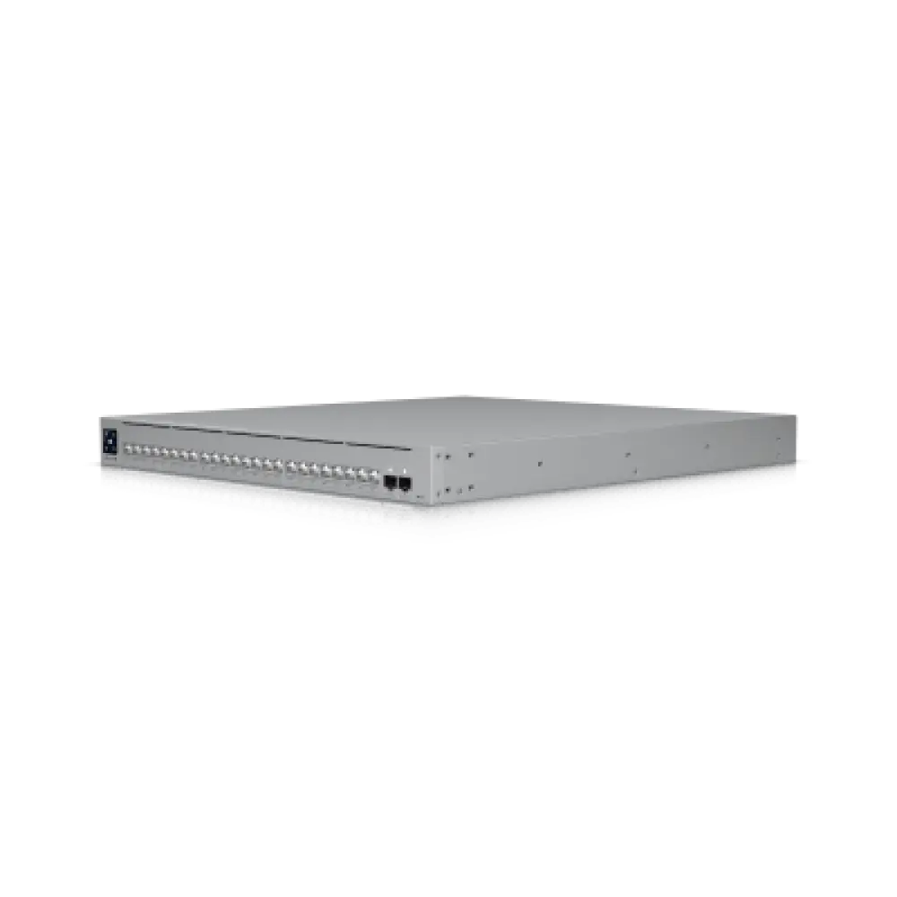 Switch Administrable Capa 3 / 24 Puertos PoE+++ / 16 × 10 GbE + 8 × 2.5 GbE / 2 Puertos SFP28 25 G / 720 W PoE / Etherlighting™