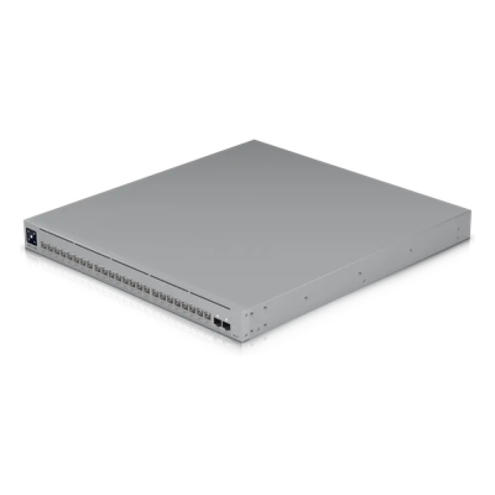 Switch Administrable Capa 3 / 24 Puertos PoE+++ / 16 × 10 GbE + 8 × 2.5 GbE / 2 Puertos SFP28 25 G / 720 W PoE / Etherlighting™