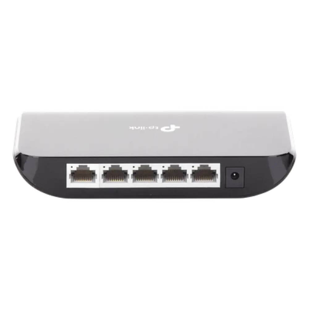 Switch de escritorio / 5 puertos RJ45 / 10/100/1000 Mbps / Green Ethernet / 2.41W máximo