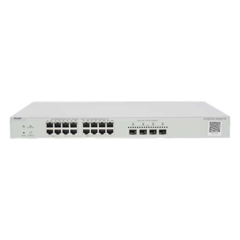 Switch Multi-Gigabit PoE++ / 16 Puertos 2.5G / 4 Puertos SFP+ 10G / 370W / Capa 2 / 160 Gbps / 1U Rack