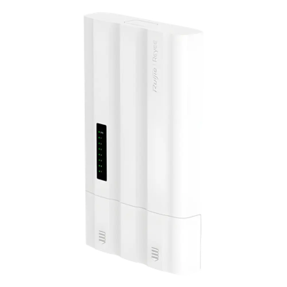 Switch PoE para Exteriores / 7 Puertos Gigabit / 5 RJ45 + 2 SFP / PoE+ 60W / ERPS / IP65 / -30°C a 65°C / Gestión Cloud / Capa 2 / Fanless