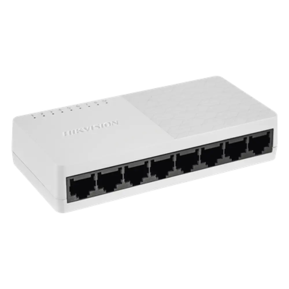 Switch de Escritorio / 8 Puertos / Fast Ethernet 10/100 Mbps / Diseño Compacto / Plug & Play