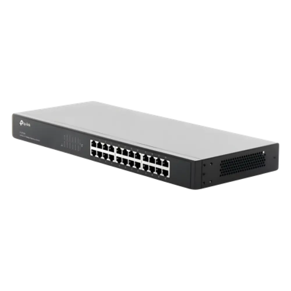 Switch / 24 Puertos 10/100 Mbps / Montaje en Rack / 35.7 Mpps Throughput / Auto MDI/MDIX