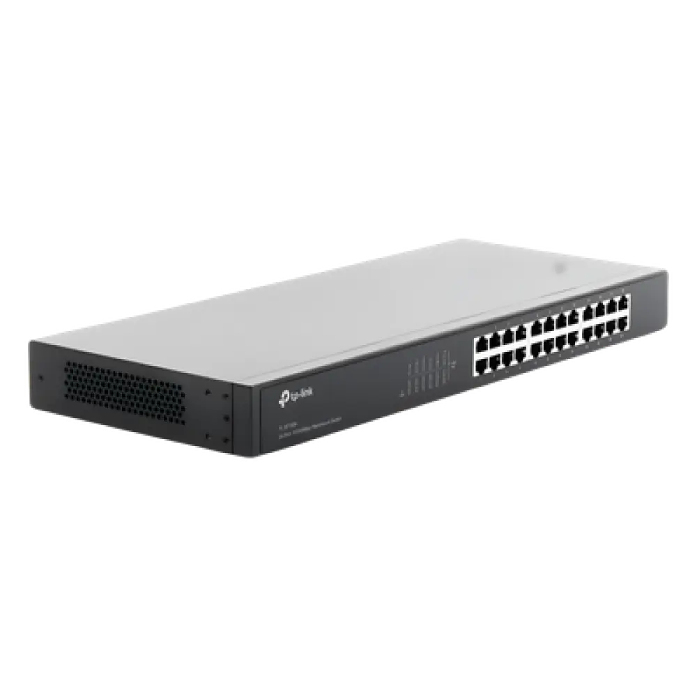 Switch / 24 Puertos 10/100 Mbps / Montaje en Rack / 35.7 Mpps Throughput / Auto MDI/MDIX