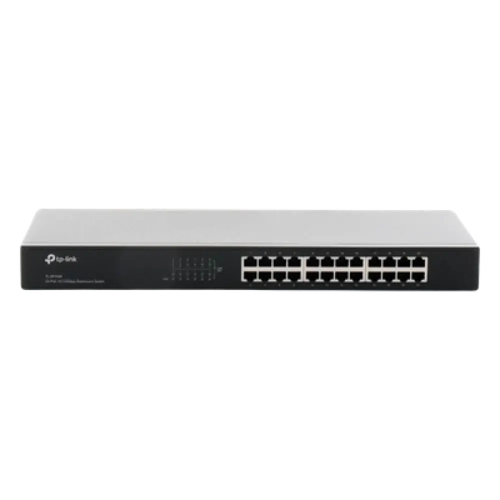 Switch / 24 Puertos 10/100 Mbps / Montaje en Rack / 35.7 Mpps Throughput / Auto MDI/MDIX