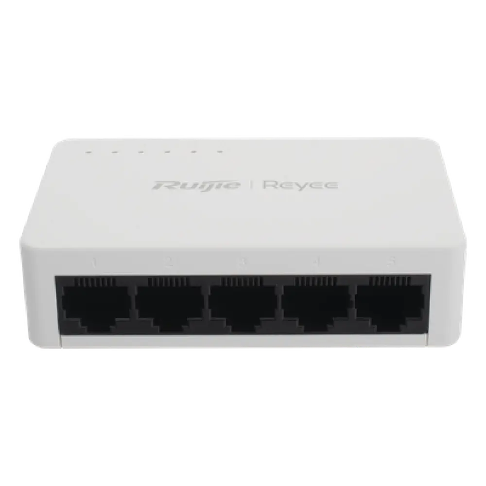 Switch No Administrable / 5 Puertos 10/100 Mbps / Visibilidad Cloud / Plug & Play / 1 Gbps Switching Capacity
