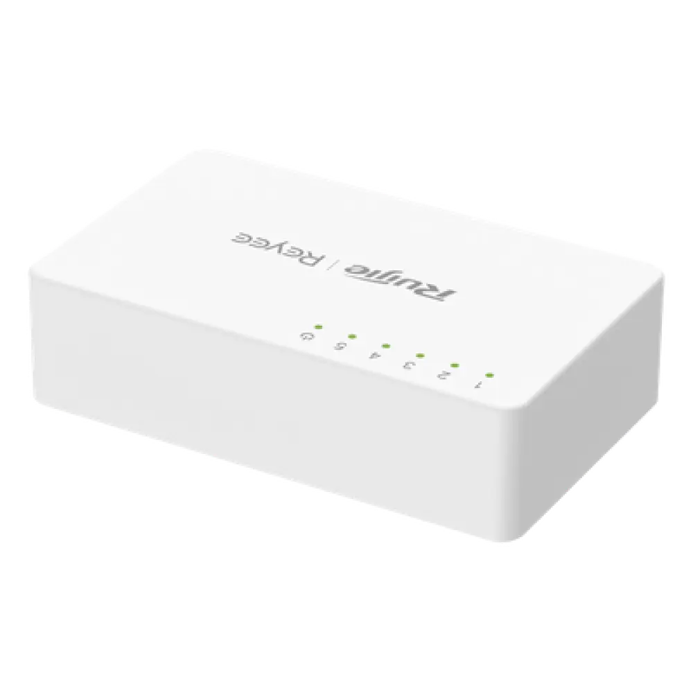 Switch No Administrable / 5 Puertos 10/100 Mbps / Visibilidad Cloud / Plug & Play / 1 Gbps Switching Capacity