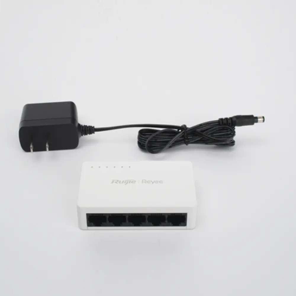 Switch No Administrable / 5 Puertos 10/100 Mbps / Visibilidad Cloud / Plug & Play / 1 Gbps Switching Capacity