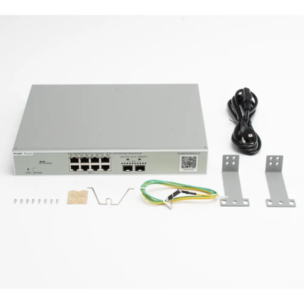 Switch Multi-Gigabit PoE++ / 8 Puertos 2.5G / 2 SFP+ / 370W / Capa 3 / 80 Gbps / Cloud Administrable