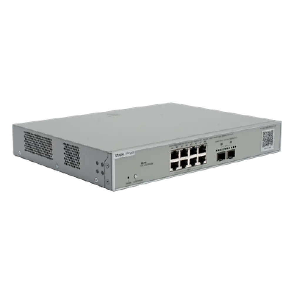 Switch Multi-Gigabit PoE++ / 8 Puertos 2.5G / 2 SFP+ / 370W / Capa 3 / 80 Gbps / Cloud Administrable
