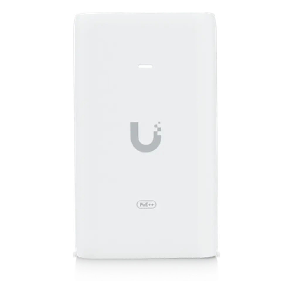 Inyector PoE++ / 54V DC 1.12A / 60W / 2 Puertos 10 GbE / Protección de Sobretensiones / Eficiencia 88%