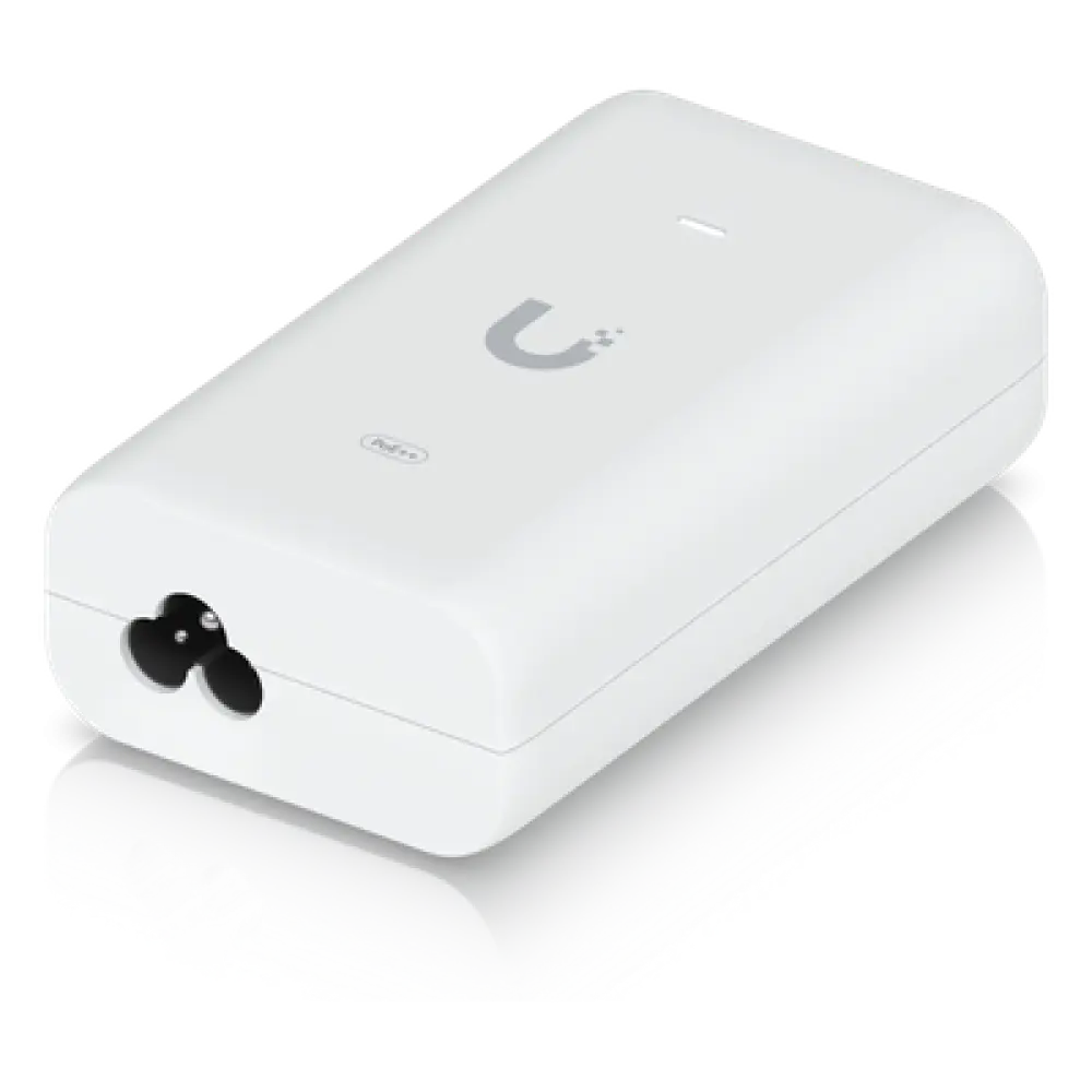 Inyector PoE++ / 54V DC 1.12A / 60W / 2 Puertos 10 GbE / Protección de Sobretensiones / Eficiencia 88%