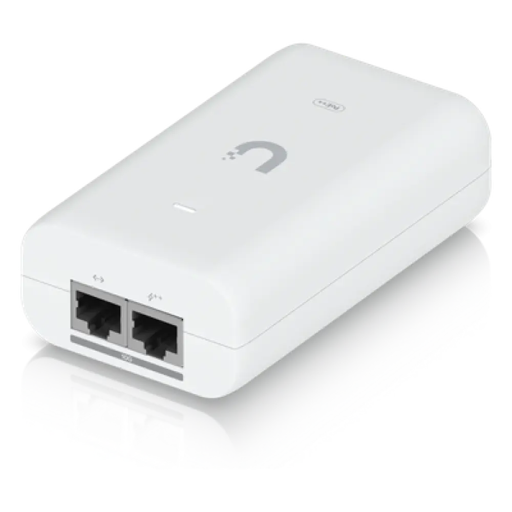 Inyector PoE++ / 54V DC 1.12A / 60W / 2 Puertos 10 GbE / Protección de Sobretensiones / Eficiencia 88%