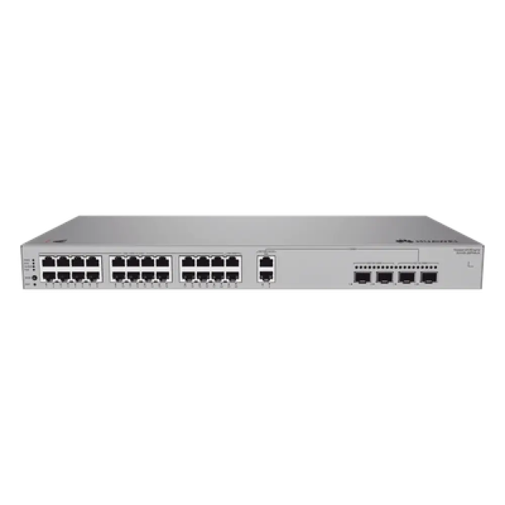 Switch PoE Administrable Capa 3 / 24 Puertos Gigabit (22 PoE) / 2 Puertos 2.5GE PoE / 2 Puertos SFP+ 10GE / 400W PoE / 98 Gbps / iStack