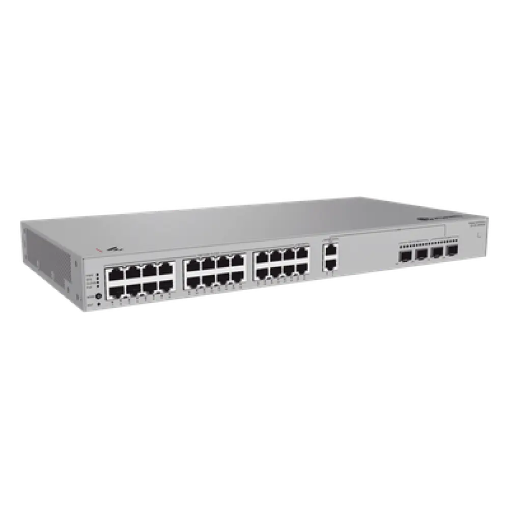 Switch PoE Administrable Capa 3 / 24 Puertos Gigabit (22 PoE) / 2 Puertos 2.5GE PoE / 2 Puertos SFP+ 10GE / 400W PoE / 98 Gbps / iStack