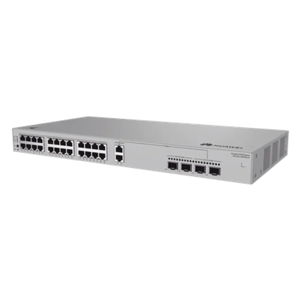 Switch PoE Administrable Capa 3 / 24 Puertos Gigabit (22 PoE) / 2 Puertos 2.5GE PoE / 2 Puertos SFP+ 10GE / 400W PoE / 98 Gbps / iStack