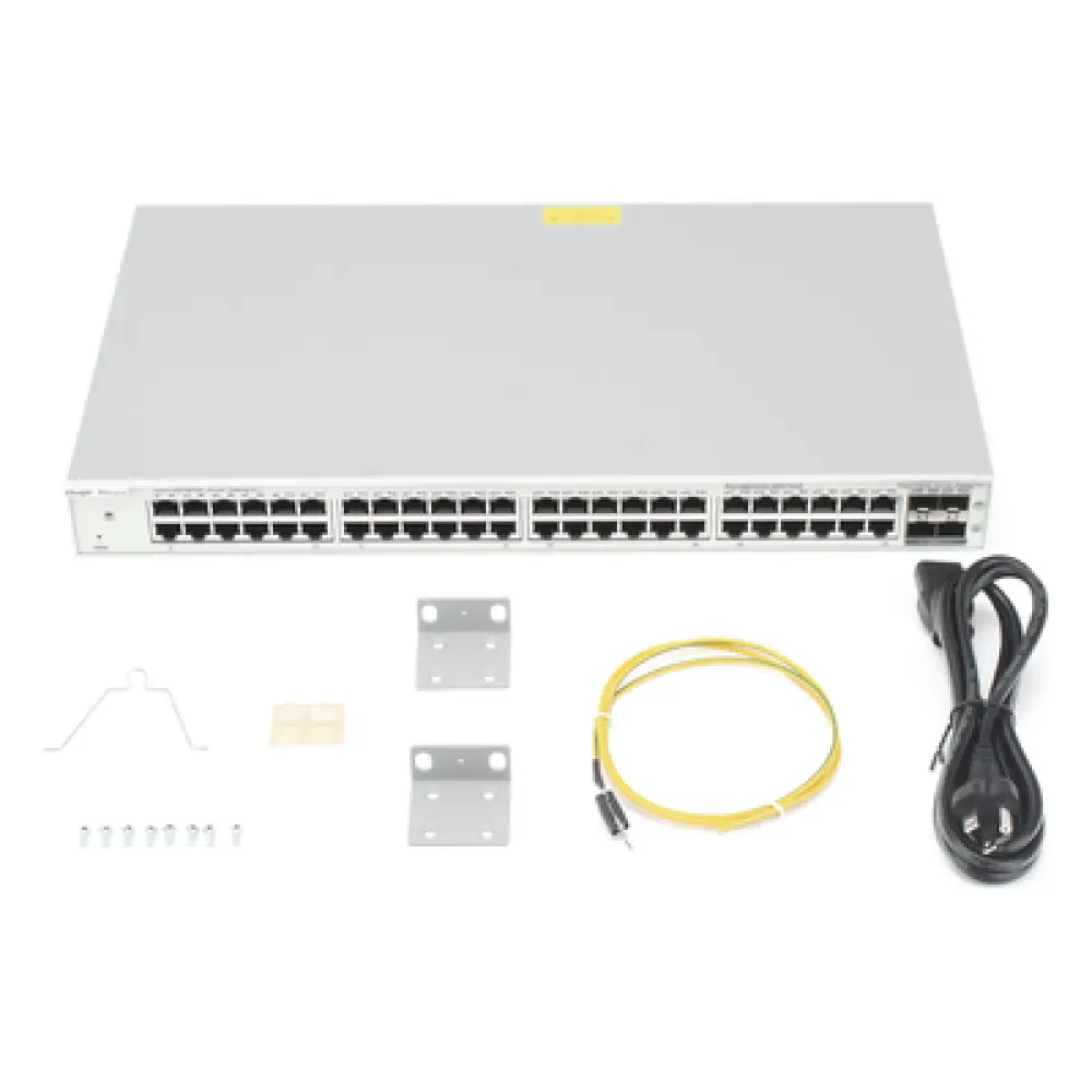 Switch Administrable Capa 2+ / 48 Puertos Gigabit / 4 SFP+ 10Gb / Conmutación 176 Gb/s / Gestión en la Nube