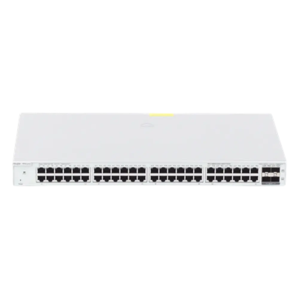 Switch Administrable Capa 2+ / 48 Puertos Gigabit / 4 SFP+ 10Gb / Conmutación 176 Gb/s / Gestión en la Nube