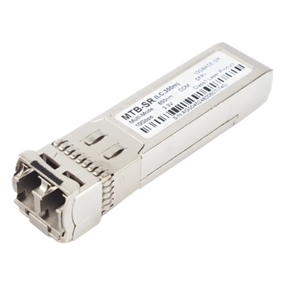 Transceptor SFP+ / 10GBASE-SR / Multimodo LC / 300 m (984 ft) / 850 nm