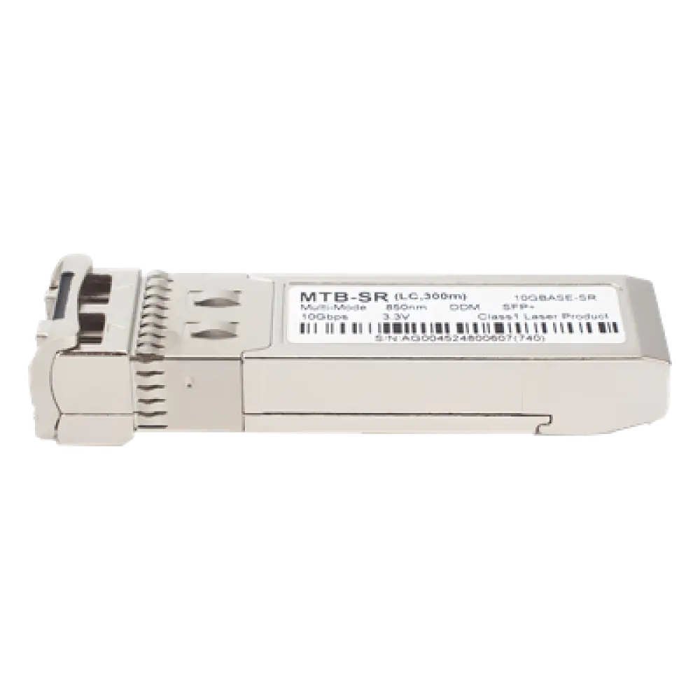 Transceptor SFP+ / 10GBASE-SR / Multimodo LC / 300 m (984 ft) / 850 nm