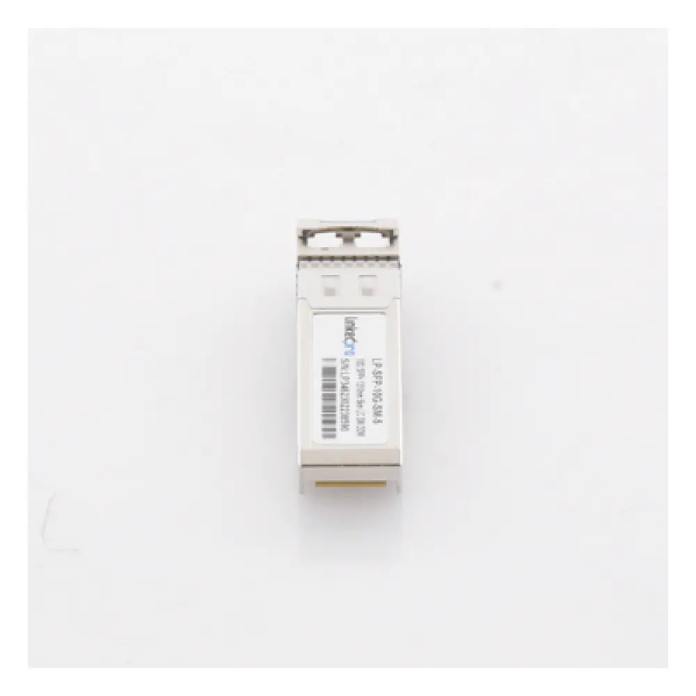 Transceptor SFP+ / 10 Gbps / Monomodo 1310 nm / Alcance 5 km (3.1 mi) / LC/UPC Dúplex / DDM