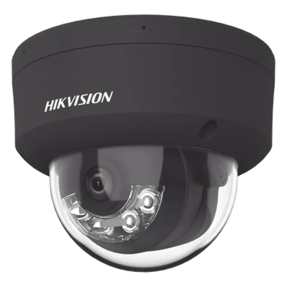 Cámara Domo IP / 4 Megapixel / Dual Light 30 m (98.4 ft) / Lente 2.8 mm / 104° / WDR 120 dB / IP67 / IK10 / PoE