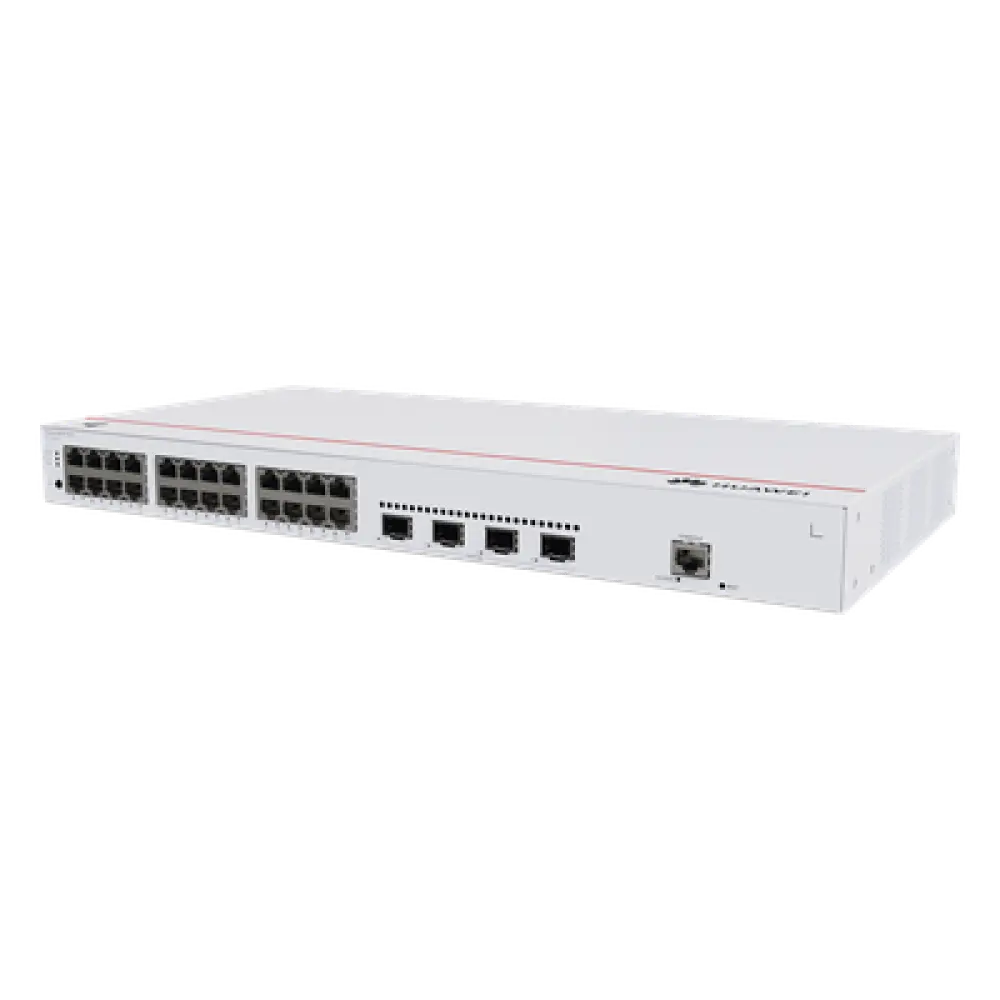 Switch Capa 3 / 24 Puertos Gigabit / 4 Uplink 10GE SFP+ / 128 Gbps / iStack / ERPS
