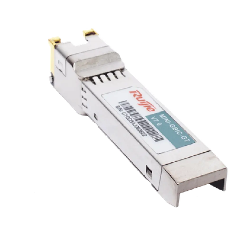 Transceptor SFP a RJ45 / 1 Gbps / Alcance 100 m (328 ft) / Gigabit Ethernet