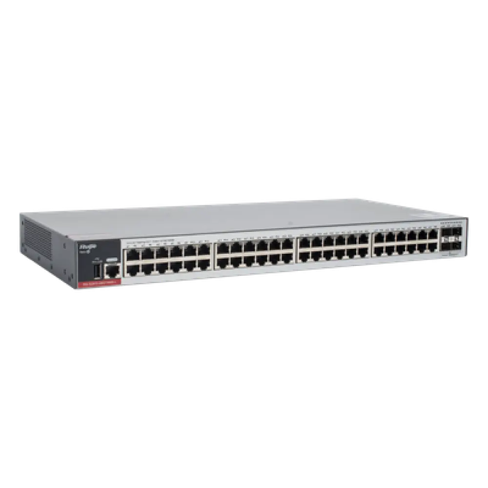 Switch Administrable L2+ / 48 Puertos Gigabit / 4 Uplink SFP 2.5G / 116 Gbps / 1U Rack