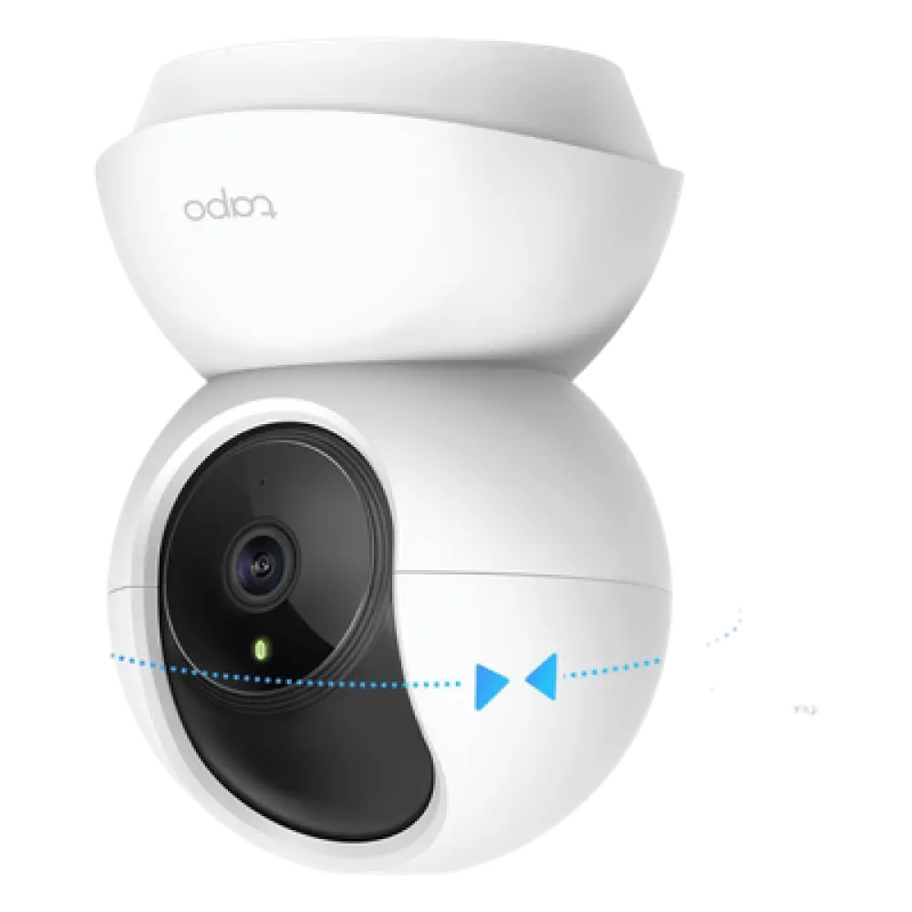 Cámara IP Wi-Fi Pan/Tilt / 2K 3 Megapixel / Visión Nocturna Starlight 9 m (29.5 ft) / Cobertura 360° Horizontal / Audio Bidireccional / MicroSD 256GB