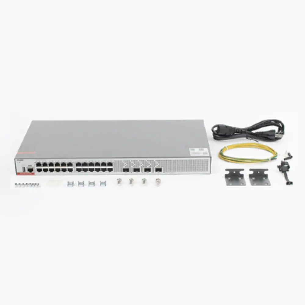 Switch Administrable Capa 3 / 48 Puertos Gigabit / 4 SFP+ 10Gb / Stack VSU 4 Miembros / Conmutación 176 Gbps / Gestión en la Nube