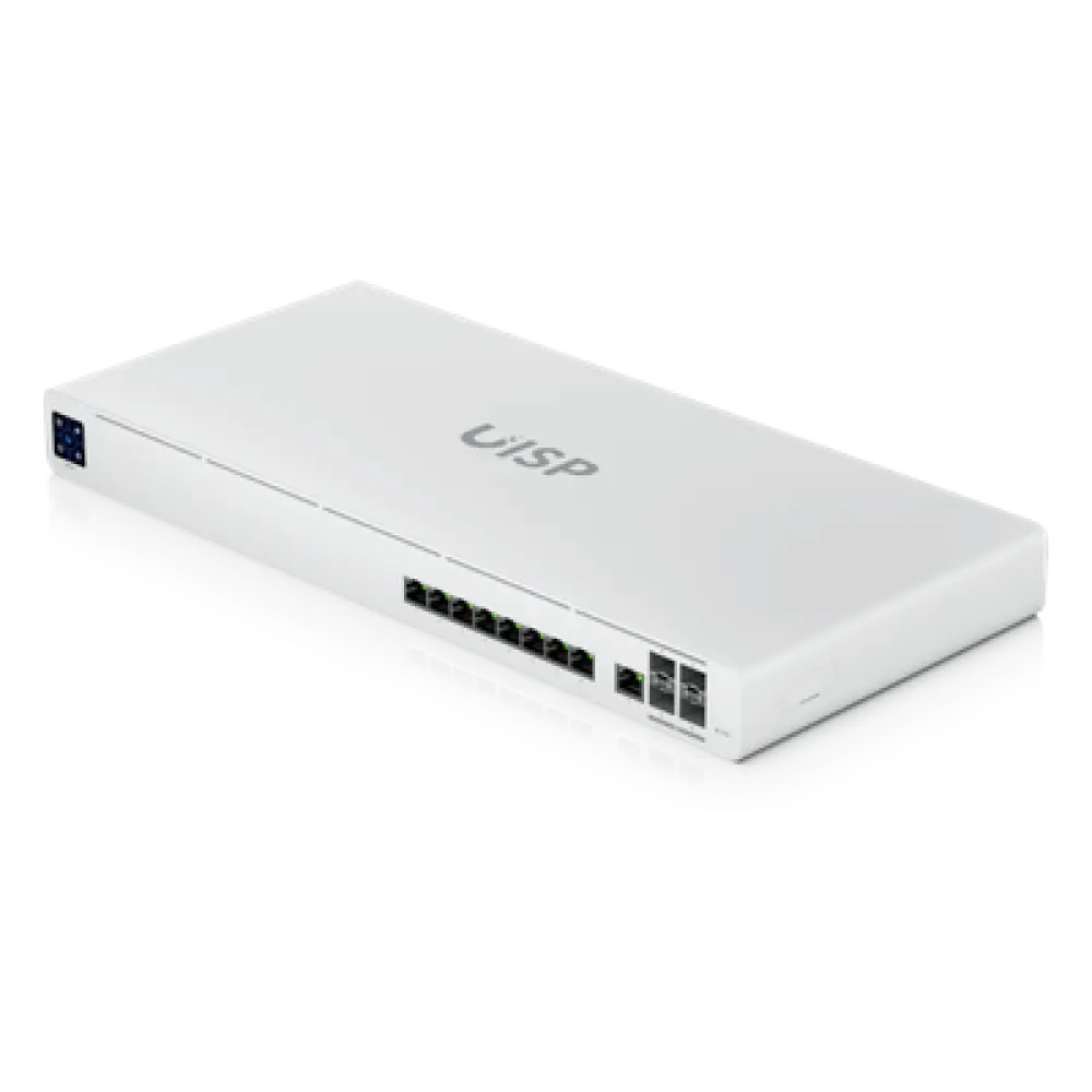 Router para ISP / 9 Puertos GbE RJ45 / 4 Puertos 10G SFP+ / Switch Capa 2 / NAT 9.5 Gbps / Pantalla Táctil 1.3" / Montaje en Rack