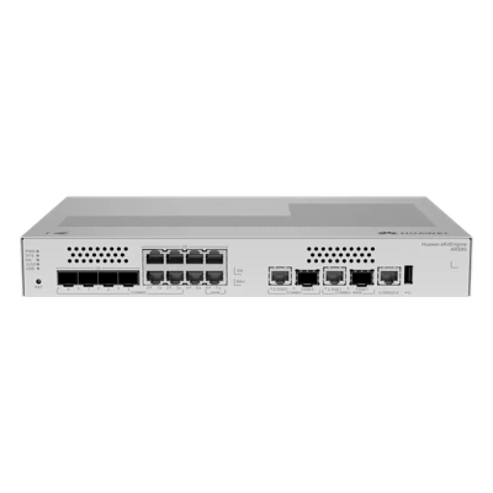 Router Gateway Convergente / LAN: 1 SFP+ y 6 GE / WAN: 1 SFP+ y 2 GE / 500 Usuarios / 64 APs / 500 Túneles IPsec / 2 Gbps