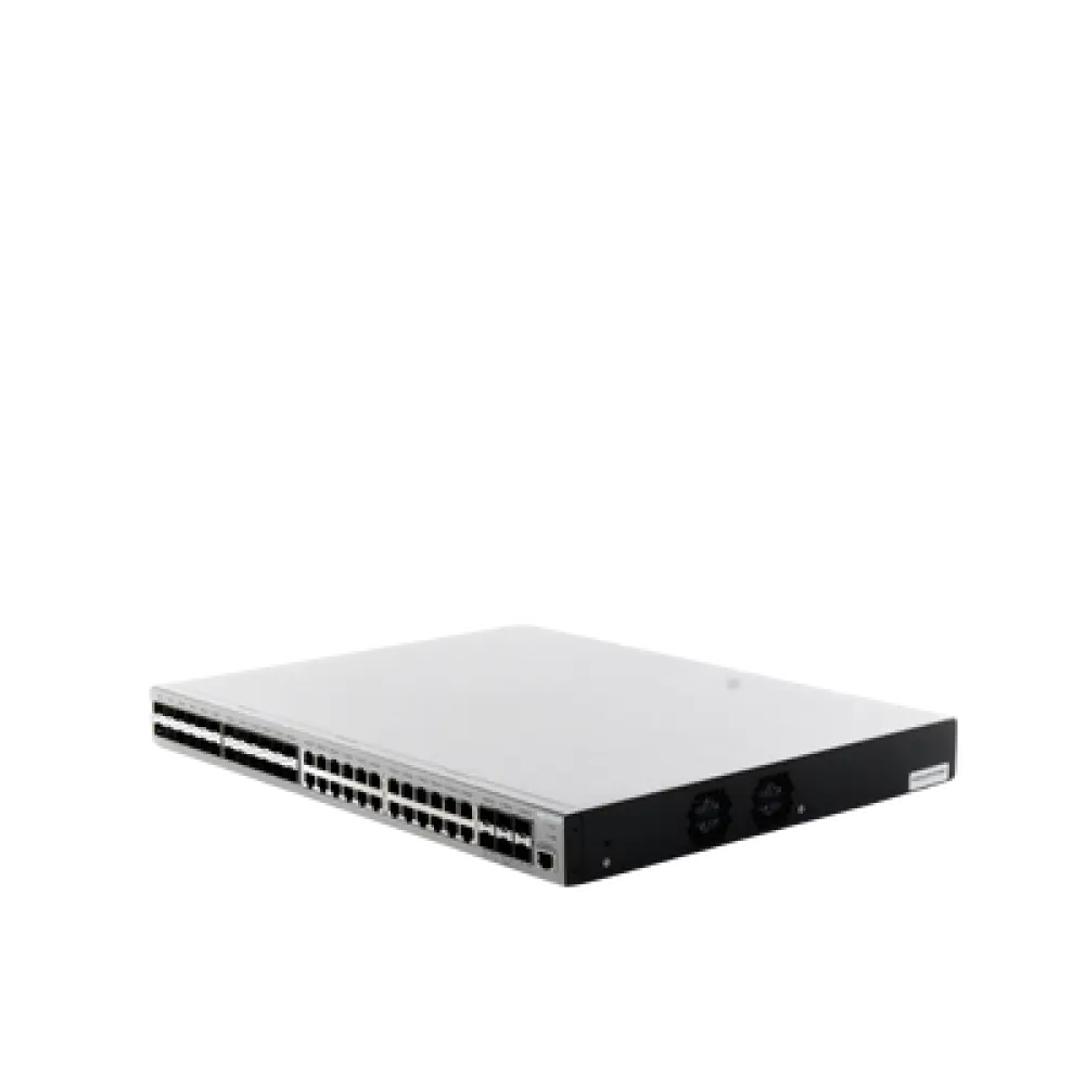 Switch Administrable Capa 3 / 24 puertos RJ45 Gigabit + 24 SFP + 6 SFP+ 10G / 598 Gbps / 1.44 x 0.14 x 1.15 pies